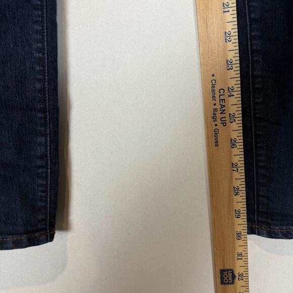 Made And Loved Loft Jeans Womens 18/34 Blue Denim Stretch High-Rise Skinny Leg - Picture 15 of 15